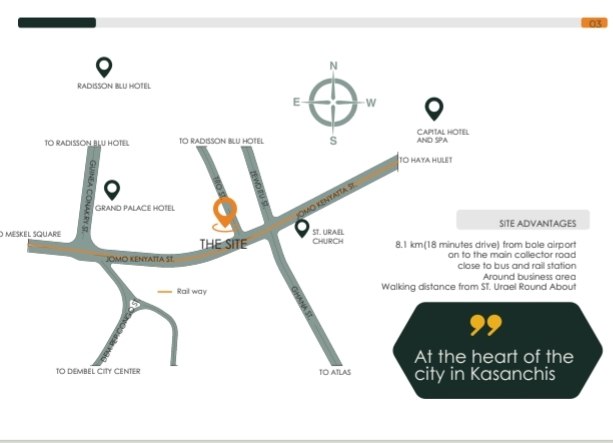 Property location in Addis Ababa